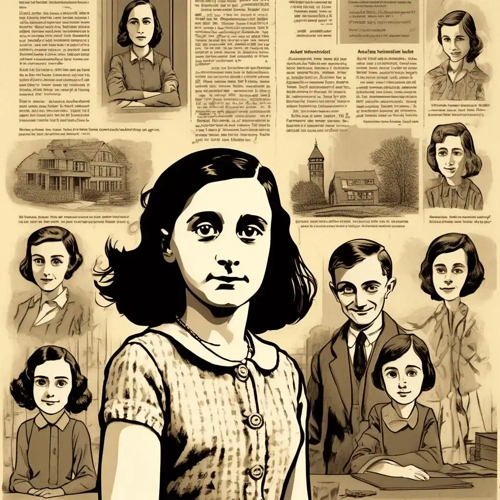 Anne Frank: The Anne Frank House Authorized Graphic Biography by Sid Jacobson